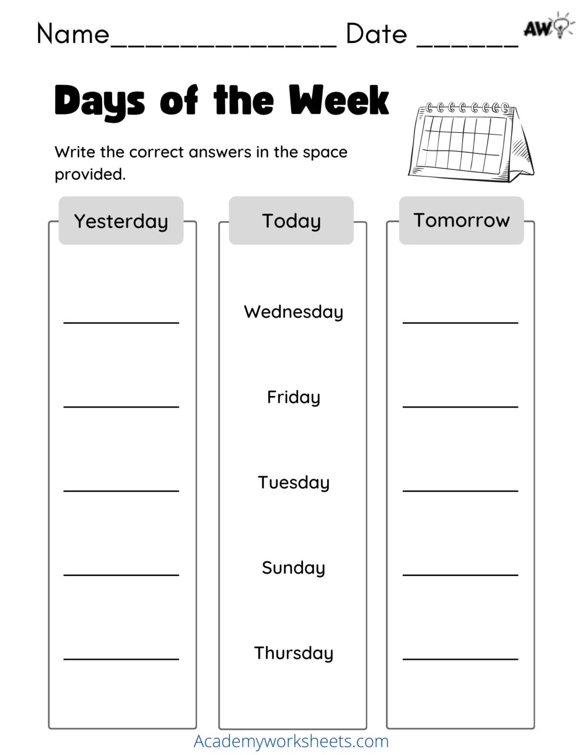 days-of-the-week-worksheets-pdf-academy-worksheets