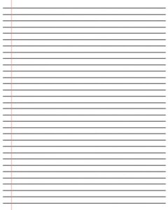 Everyday Essentials Ruled Paper - 1 ea
